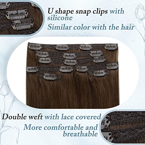 לקנות יחד לחסוך יותר: 4 בינוני חום אמיתי קוקו הארכת שיער טבעי 14 אינץ 70 גרם וחום קליפ בתוספות שיער 12 אינץ