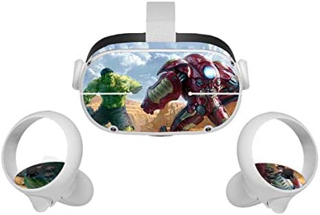 Fe Hero Movie Oculus Quest 2 Skin VR 2 אוזניות עורות ובקרות באביזרי מדבקות מדבקות מגן
