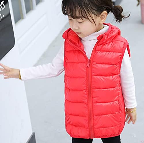 ילדים ילדים פעוט בנים בנות בנות ללא שרוולים מעילים מוצקים של מעיל ברדס עם מעיל מעיל עם מעילי פעוטות חיצוניים