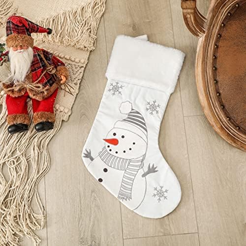 גרבי מתנות ממתקים גרביים מותאמים אישית לקישוטים לחג המולד קישוטי בית חג המולד ואביזר מסיבות לילדים
