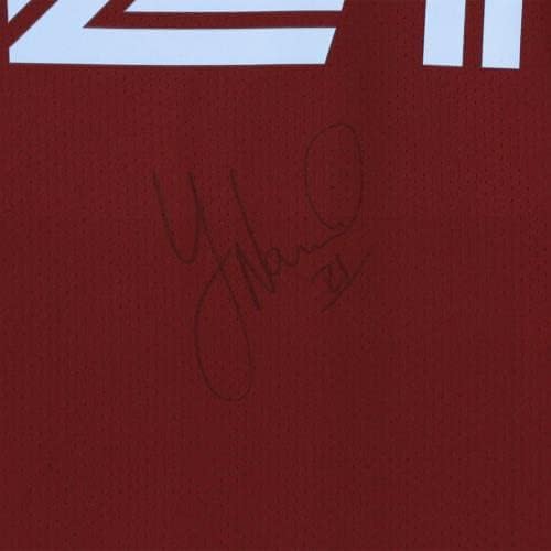 יונס נמלי קולורדו ראפידס חתימה חתימה על גבי גופיה משומשת מספר 21 מעונת MLS 2020 - גופיות כדורגל