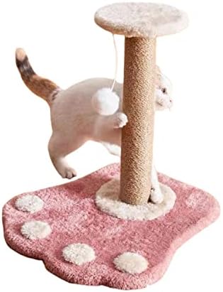שריטה הודעה למבוגרים חתולים - כפה צורת חתול מגרד הודעות טופר גרדן עם תליית כדור אינטראקטיבי צעצועי