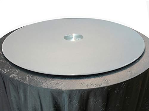 360-תואר אוכל שולחן מסתובב מגש, עצלן סוזן פטיפון עבור שולחן, 10 ממ עבה גדול פטיפון, למסיבות יום הולדת
