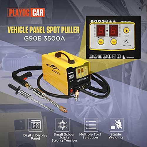 לוח רכב Playoccar Paller Spot Pulser Spotter 110V, 3500A Welder Welder Welder Pulerer Dent