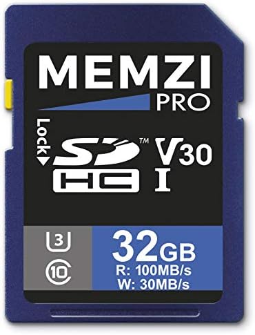 MEMZI PRO 32GB 100MB/s Class 10 V30 SDHC כרטיס זיכרון תואם עבור Sony Alpha a7S II ILCE-7SM2, a7S ILCE-7,