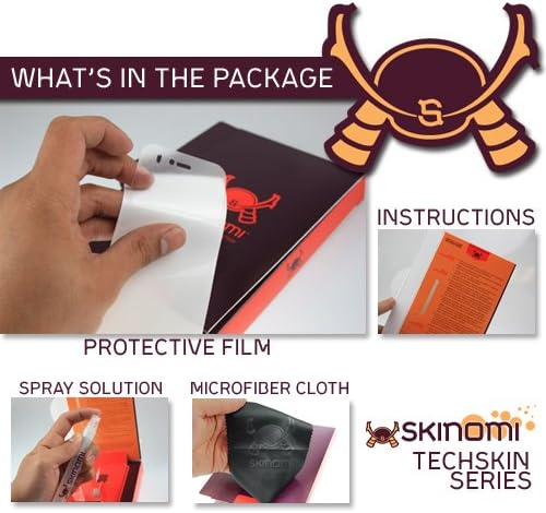 Skinomi גוף מלא מגן עור תואם ל- Acer Iconia Tab 8 W techskin כיסוי מלא סרט HD ברור