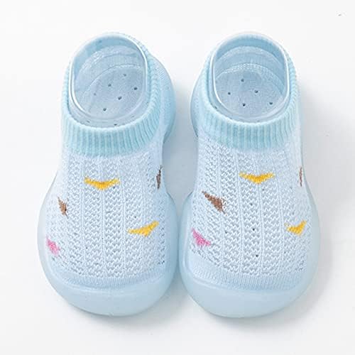 נעלי תינוקת נעליים 12 חודשים בנות תינוקות בנות גרביים נעליים פעוטות רשת נושמת נעלי בנות הרצפה בגודל 1