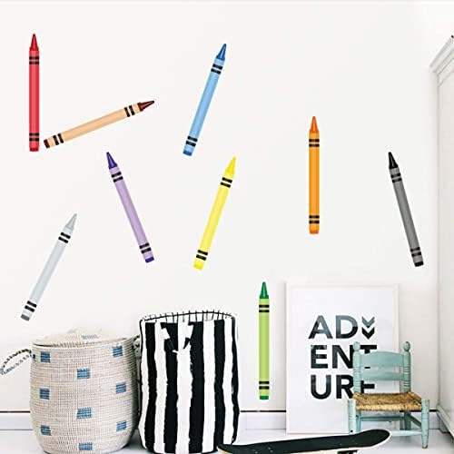 עפרון קישוטי קיר מדבקות עשה זאת בעצמך מדבקות לילדים בגיל רך בכיתה חדר משחקים 12 אינץ ארוך