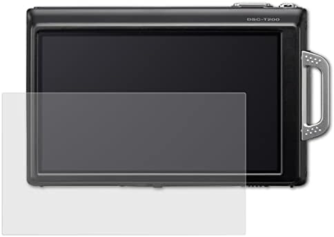 מגן מסך Atfolix התואם לסרט הגנת המסך של Sony DSC-T200, סרט מגן FX אנטי-רפלקטיבי וסופג זעזועים