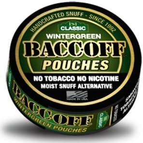 Baccoff, שקיות קלאסיות של חורף -גרין, חינם טבק פרימיום, אלטרנטיבה של ניקוטין ללא ניקוטין