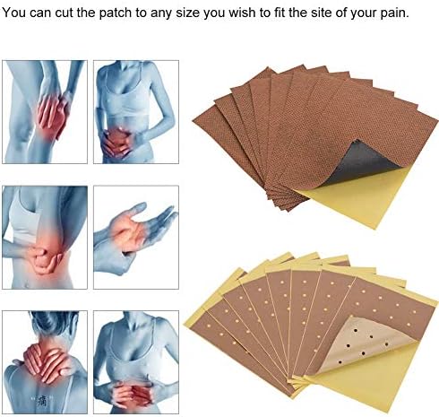 טלאי הקלה על כאבים, 48 יחידות טלאי הקלה בכאב, כאב גב צוואר רחוק כאב מגנטי אינפרא אדום הקלה על פלסטרים,