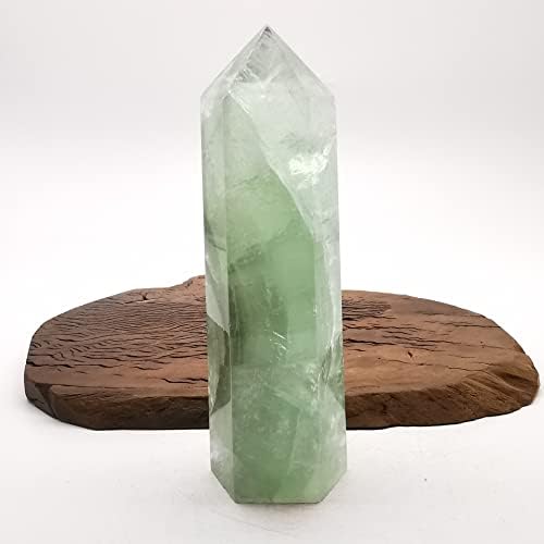 802 גרם פלואוריט ירוק טבעי Crsytal Obelisk/Quartz Crystal Crys