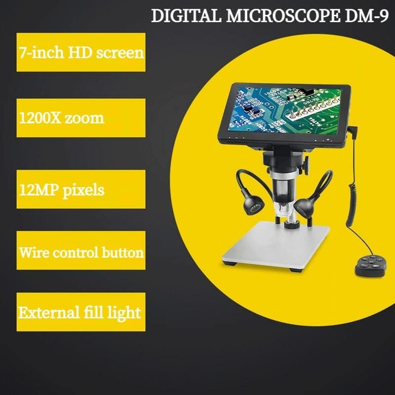 ערכת אביזרי מיקרוסקופ למבוגרים מיקרוסקופ דיגיטלי 7 אינץ