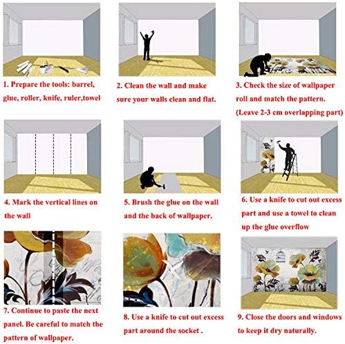 קיר 3 ד קריקטורה יער ג ' ירפה בעלי החיים פוסטר תמונה טפט לילדים חדר סלון חדר שינה קישוט קיר