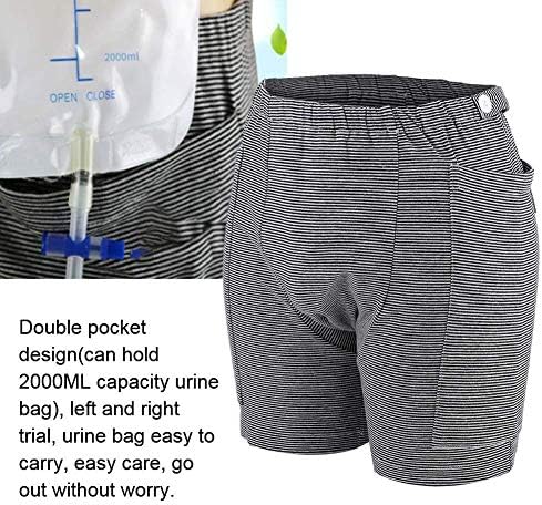 בריחת טיפול מכנסיים, קטטר תחתוני בריחת מכנסיים לגברים נשים, עבור שליטה אנשים כדי למנוע נבוך סצנה,נשים,מ