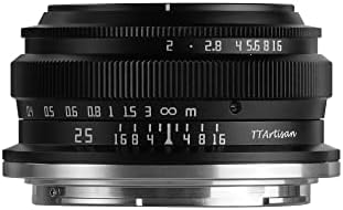 טטרטיזן 25 מ מ פ2 אפס-סי עדשת מצלמה פוקוס ידנית תואמת עם קנון רף הר אפס-סי פריים ר7 ר10 פריים