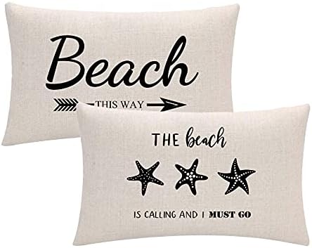 Ulove אוהב את עצמך עיצוב חוף שחור זורק כיסוי כרית עם הצעת מחיר/כרית כוכבי כוכב ים כיסויי חוף קיץ