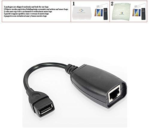 USB 2.0 זכר לנקבה CAT6 CAT5 CAT5E 6 RJ45 LAN Ethernet Networt Netwer