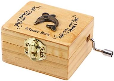Sewacc Girls מתנות קופסא מוזיקה מעץ קופסת יד ארכובה קופסת מוזיקה עתיקה קופסאות מוזיקליות עתיקות