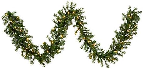 Vickerman 50 'אורן קנדי ​​מלאכותי חג המולד, אורות מיני ברורים ליבון - פו גדול חג המולד גדול - עיצוב בית עונתי