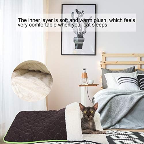 מקורה לחיות מחמד חם מיטת חתול מערת סוג קטיפה שינה מיטת בית אנטי להחליק חתול שאר מערת לחיות מחמד שינה תיק עבור מקורה