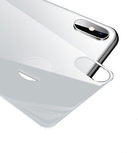 מגן אחורי מזכוכית מחוסמת, מגן מסך אחורי מגן מסך נגד טביעות אצבע קל נקי כיסוי מסך חלק לאייפון אייפון