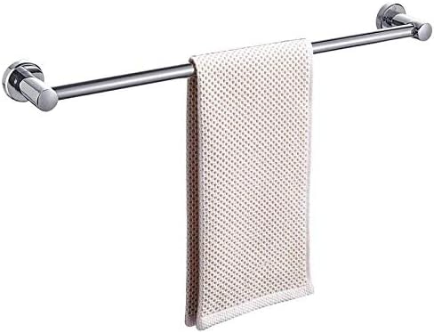מתלה מגבות פשוט גנרי, SUS304 מראה נירוסטה מראה מלוטש מוט יחיד קיר רכוב על מטבח אמבטיה באורך מתלה באורך 40