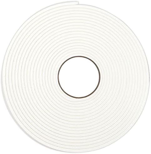 דבקי אלבום על ידי קלטת קצף ערמומית 3l 54ft, לבן