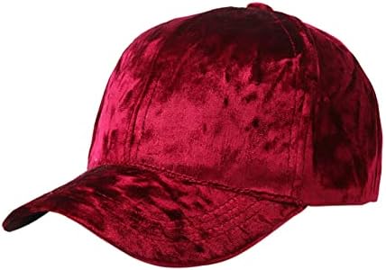 כובע בייסבול אופנה קיץ קיץ מזדמן כובעי בייסבול קטיפה קטיפה מתכווננת כובעים כובעים