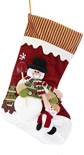 גרבי קישוט לחג המולד גרבי חג המולד תפאורה לחג המולד גרב יוטה לקישוט גרב חג המולד עיצוב גרבי מלאכה של שלג גרביים