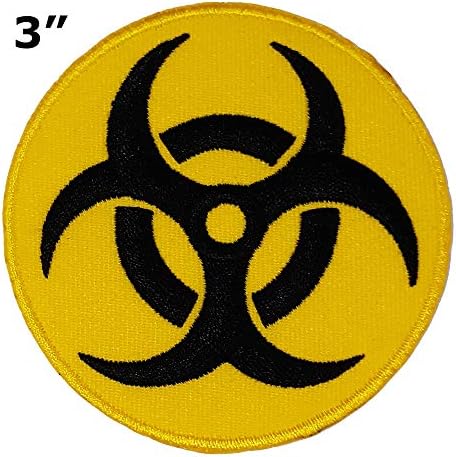 לוגו סמל סמל ביו 3 טלאי פרימיום רקום ברזל/תפור און דקורטיבי אפליקציה X-File Cryptid יצור