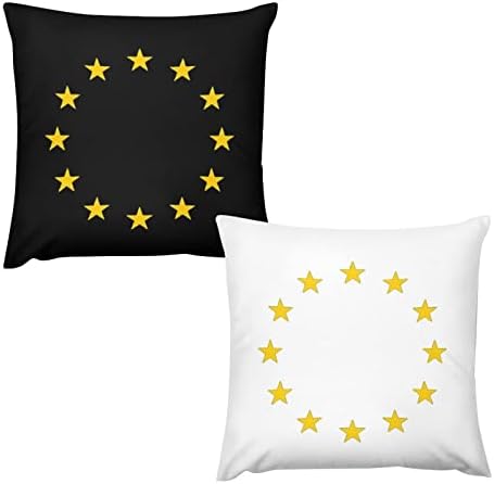 אירופה איחוד האירופי דגל זריקת כריות מכסה סט של מארז כריות 2 לספה ספה מכונית חדר שינה כריות דקורטיביות