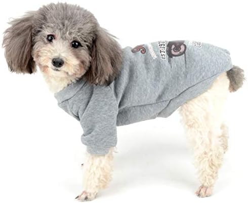 רנפי סוודר סוודר כלבים קטן סוודר סווטשירט סווטשירט ילד ילד חורף קפוצ'ון חום בגדי גור בגדי גור חיות מחמד חולצת