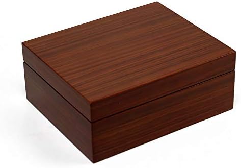 MusicBoxattic Ultra -Modern 18 הערה היי Gloss S.A. Wood Greiming Box תכשיטים - שירים רבים לבחירה -