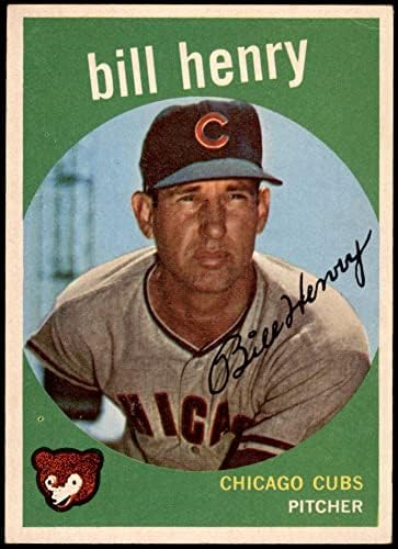 1959 Topps 46 Bill Henry Chicago Cubs Ex Cubs