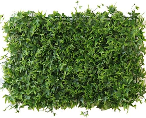 Ynfngxu חיצוני גדר מלאכותי פאנל פרטיות דשא ירוק רקע גן נוף חיקוי צמח קיר קיר קיר