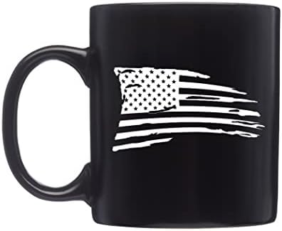 נוכלים נהר טקטי ארהב מרופט במצוקה דגל קפה ספל ארהב דגל אמריקאי חידוש כוס מתנה עבור כל פטריוט ארהב דגל