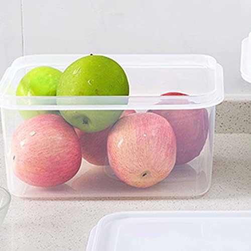 קופסאות בנטו Szyawbdh קופסאות שמירת פלסטיק טרייה למטבח ， עם מכסה ורצועת סיליקון, שימור טוב יותר