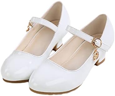 בנות קשת גליטר מרי ג ' יין נעלי נסיכת נמוך העקב שמלת נעליים