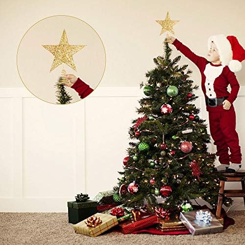 דדביג עץ חג המולד טופר כוכב, כוכב עץ חג המולד בגודל 10 אינץ