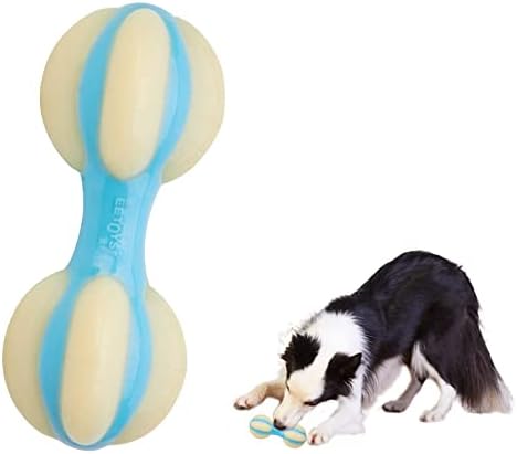 צעצועי כלבים של גינניבה לעיסות אגרסיביות, צעצועים לעיסת כלבים קשוחים של ניילון עמיד, צעצועים לעיסת גור לניקוי