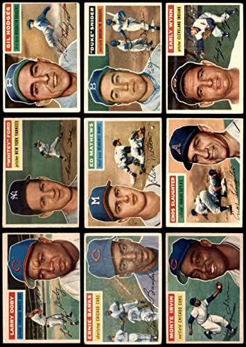 1956 Topps Baseball Set Set GD+