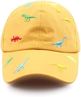 ג'נגאנסה דינוזאור בנות בנות כובעי רקמה כובעי בייסבול תינוקות כותנה פעוט כובע כובע אביב קיץ סתיו 2-6Y