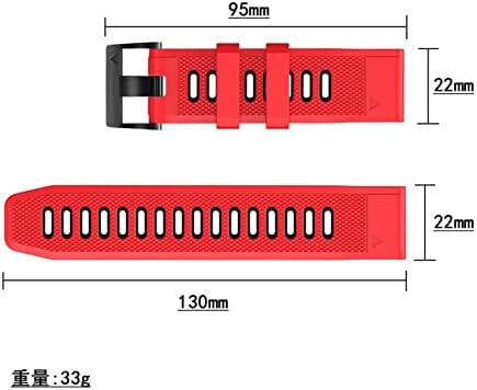 Djdlfa Quickfit Watchband 26 22 ממ רצועה עבור Garmin Fenix ​​7 7x Watch EasyFit צמיד כורסה עבור