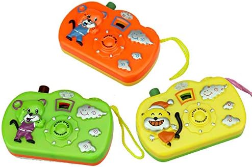 Bluelans כיף מצלמת מצלמת צעצוע 8 דפוסים משנים תינוקות לילדים קוגניציה צעצועים חינוכיים לילדים בנים