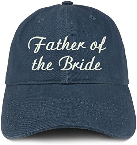 טרנדי הלבשה חנות אב הכלה רקום חתונה מסיבת מוברש כותנה כובע