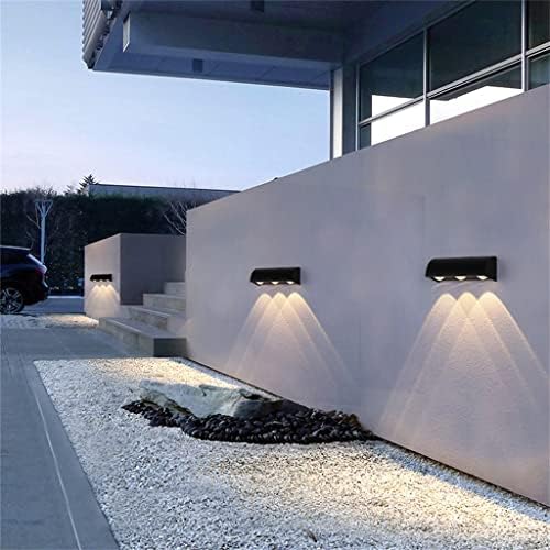 BHVXW 3W LED קיר קיר אור ביתי קישוט קיר אטום למים מלון מרפסת מדרגות גן מרפסת מנורות קיר