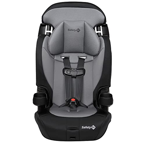בטיחות 1 Grand 2-in-1 Booster Car מושב, שימוש מורחב: פונה קדימה עם רתמה, 30-65 פאונד ומאיץ מיקום חגורה, 40-120