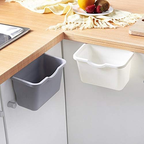 תכליתי פלסטיק אשפה תליית אשפה שולחן עבודה יכול,סל עבור מטבח ארון דלת/ / 21איקס 13.5איקס 12.5 סנטימטר
