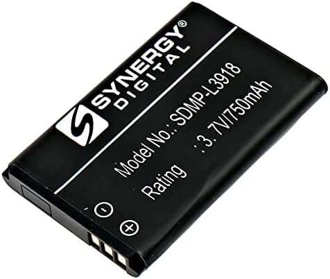 Synergy Digital Barcode Scanner סוללה, תואמת לסורק ברקוד Simvalley XL-915, קיבולת גבוהה במיוחד, החלפה לסוללת rever